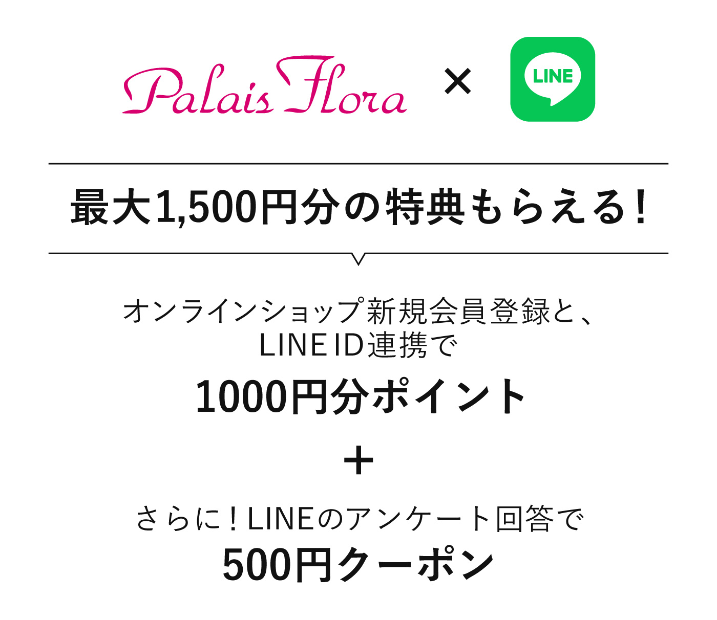 LINE ID連携でポイントもらえる！