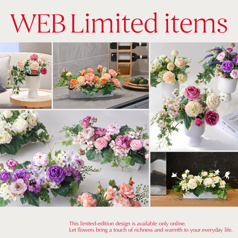 アーティフィシャルフラワー・造花アレンジメント・プリザーブド