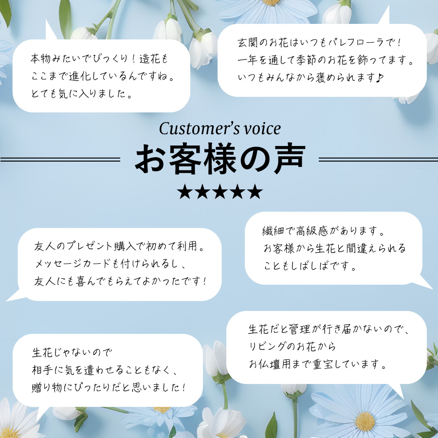 実際に買ってみてどうだった?お客様の声をご紹介