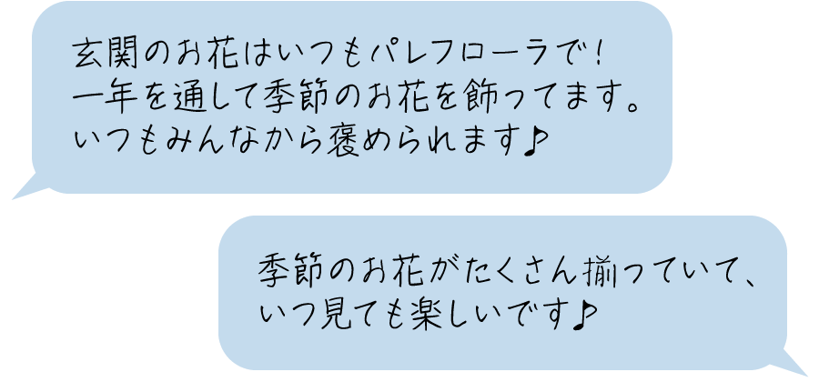 お客様の声 ご紹介2