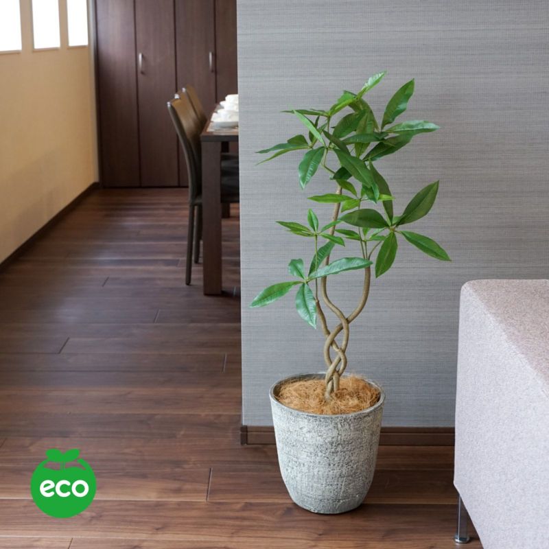 光触媒　人工観葉植物　ウォールグリーン　フェイクグリーン　ツイストパキラ2.1 光触媒 観葉植物 フェイクグリーン 人工観葉植物 大型