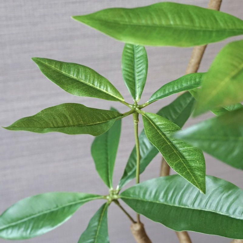 ツイストパキラ フェイクグリーン [78] 高さ103cm 観葉植物 エコ