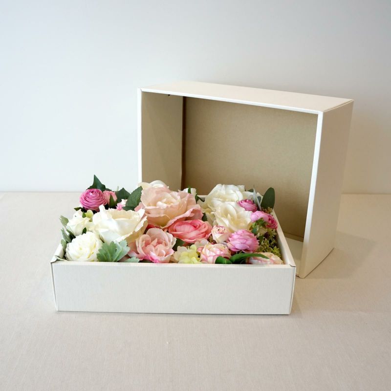 《オンラインショップ限定》SDGsコレクション・BOX FLOWER[ピンクローズ]