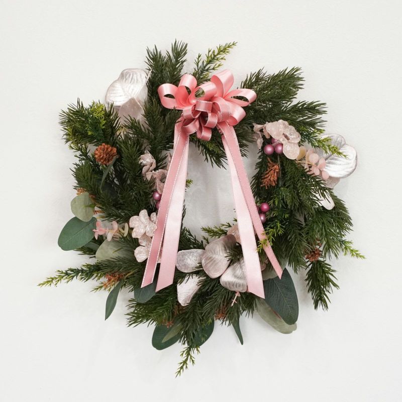 《クリスマスコレクション「Mellow Pink」》ラウンドリース[XM-93]