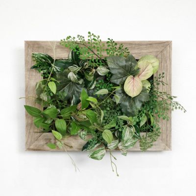 オンライン限定》フェイクグリーン フレーム [WEB371] 観葉植物 壁掛け |  パレフローラ公式通販｜造花アレンジメント・アーティフィシャル・プリザーブドフラワーの贈答品