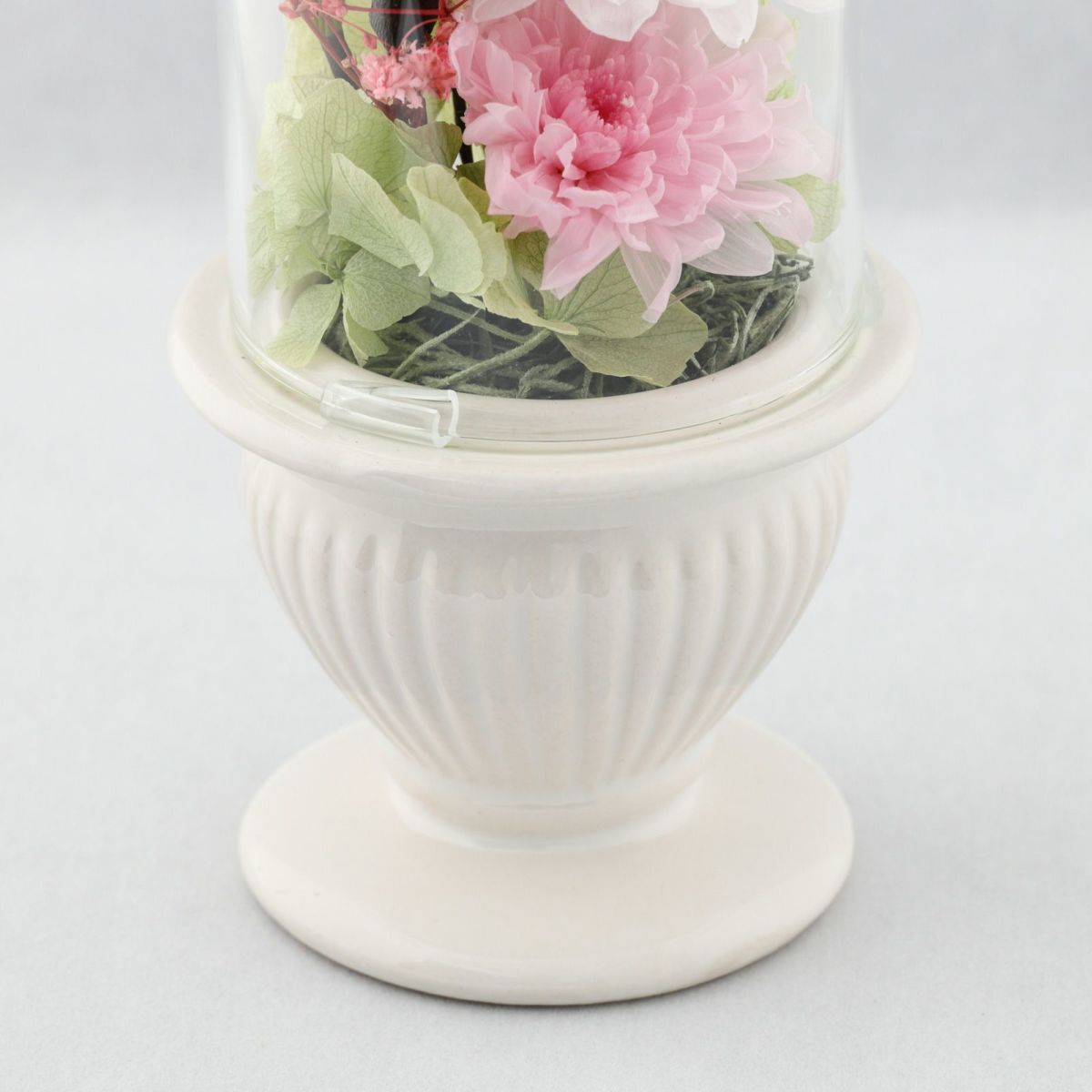 プリザーブドフラワー お供えドームアレンジ[307][308]