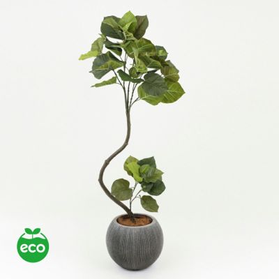 ツイストウンベラータ フェイクグリーン [98] BA 高さ154cm 観葉植物 開店祝い エコ 大型商品