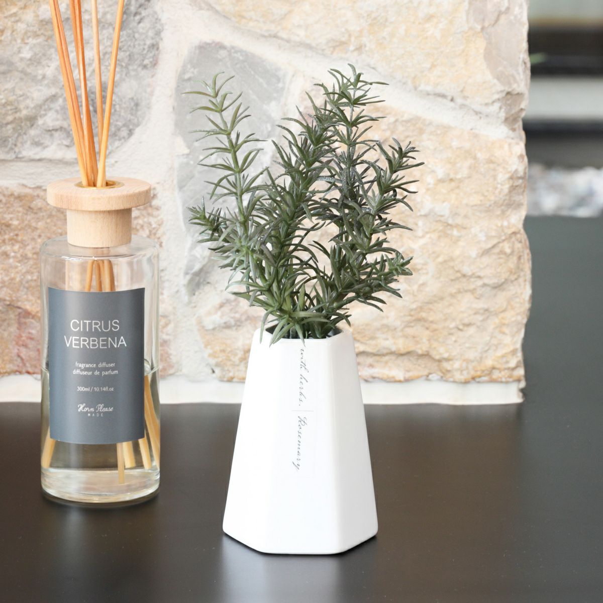 《オンライン限定》ローズマリー フェイクグリーン アレンジメント [WEB430] 観葉植物