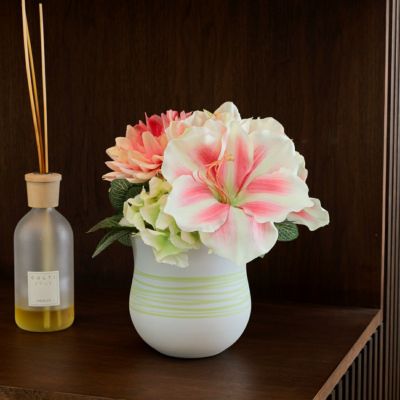 【30%OFF】《Radiant Beauty》アマリリス アレンジメント [AT-105] アーティフィシャルフラワー 造花
