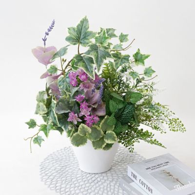 【10%OFF】《オンライン限定》 グリーン アレンジメント [WEB465] アーティフィシャルフラワー 造花