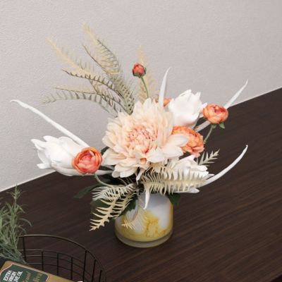 【30%OFF】セピアフラワー アレンジメント [46] BA アーティフィシャルフラワー 造花
