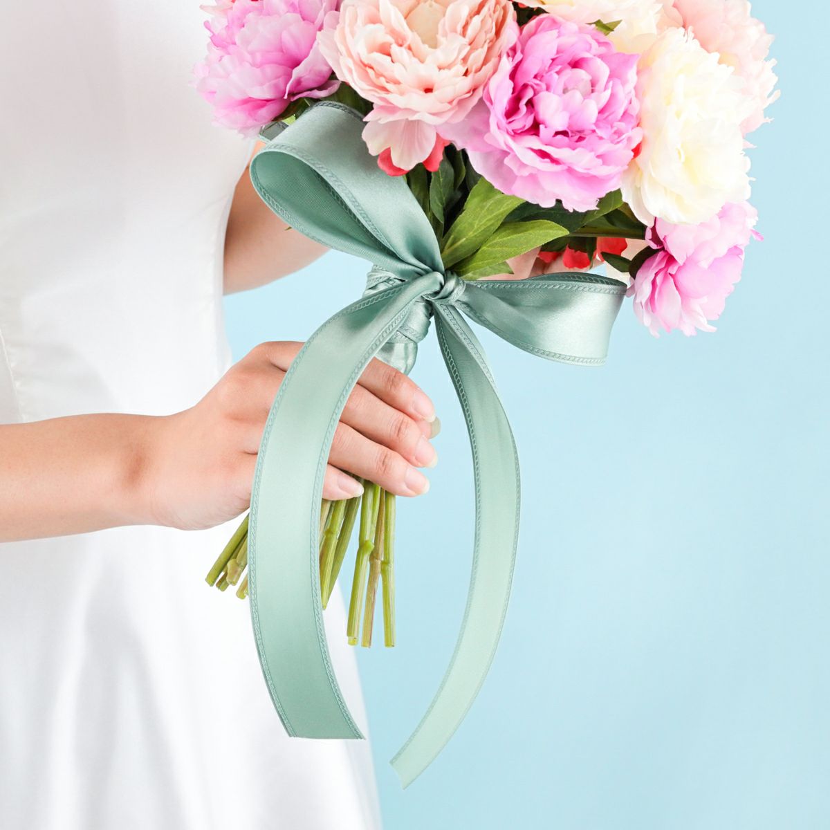 ウエディングブーケ＆ブートニアSET[WEB482]