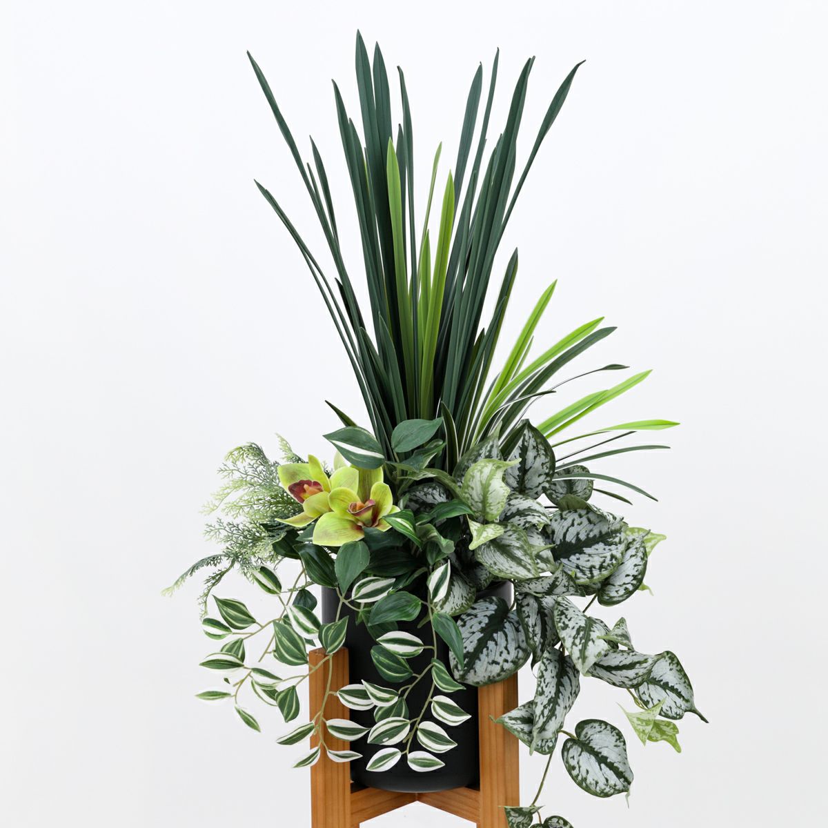  寄せ植え フェイクグリーン アレンジ [109J]