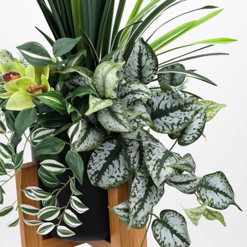  寄せ植え フェイクグリーン アレンジ [109J]