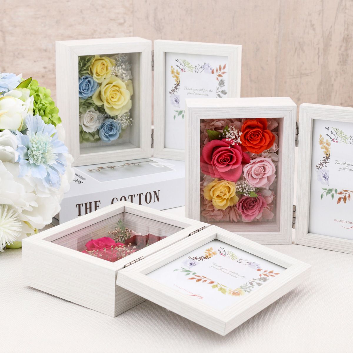 プリザーブドフラワー [355][356][357]