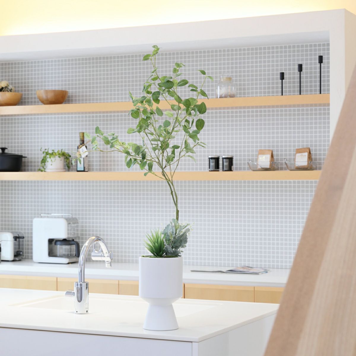 《オンライン限定》 フェイクグリーン 寄せ植え アレンジメント [WEB545]