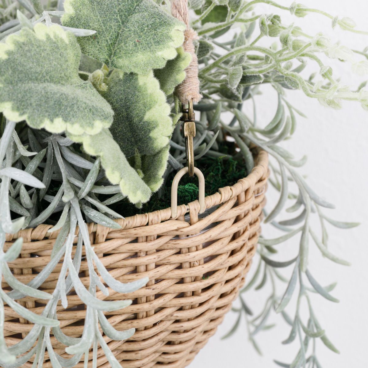 《オンライン限定》 フェイクグリーン ハンギング アレンジメント [WEB537]