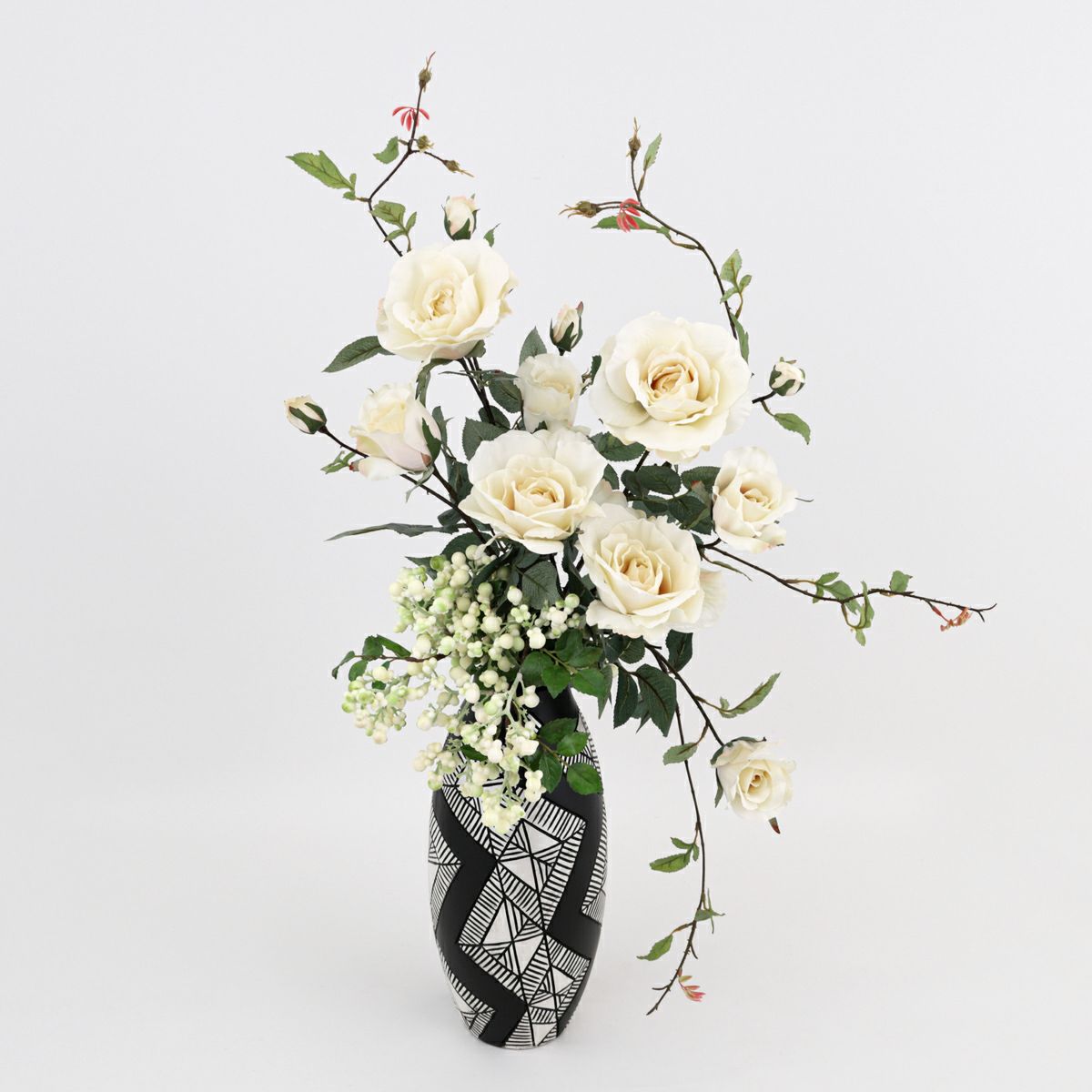 ホワイトローズ アレンジメント [54]