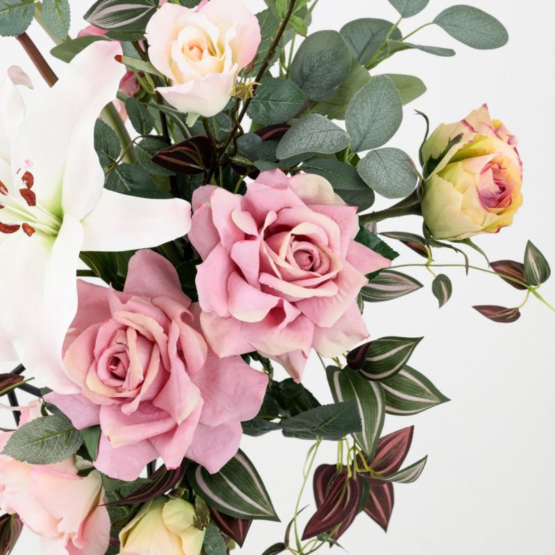 カサブランカリリー ピンクローズ アレンジメント [25PK01]