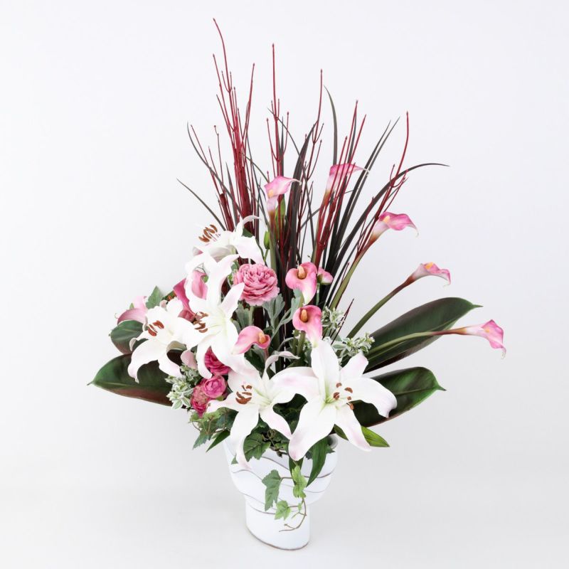 カサブランカリリー アレンジメント [P-14]