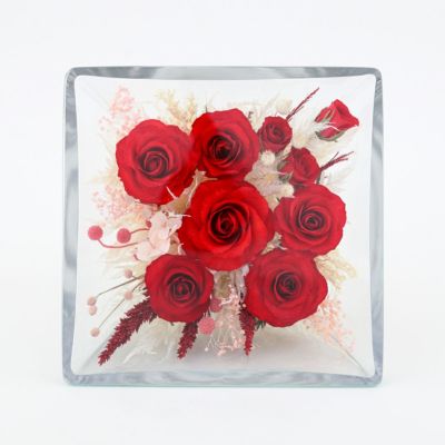 パレフローラ・ミエル【ボトルフラワー・バラ(生花)】 パレフローラ・ミエル【ボトルフラワー・バラ(生花)】 - メルカリ