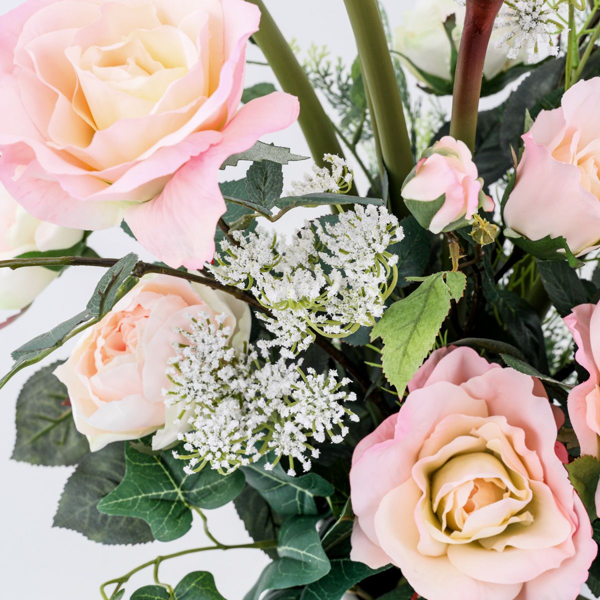 ピンクローズ カラーリリー アレンジメント [WEB552]