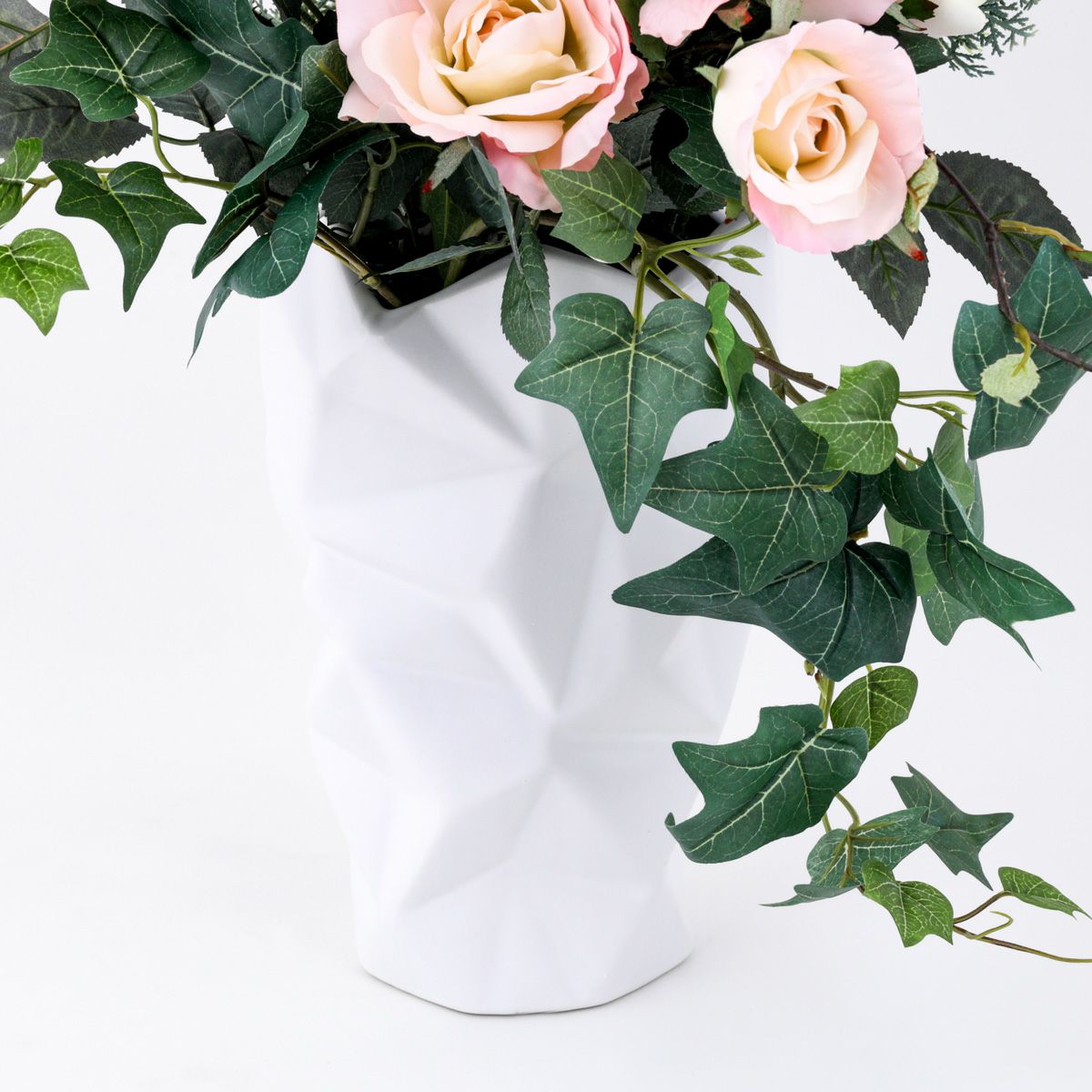 ピンクローズ カラーリリー アレンジメント [WEB552]