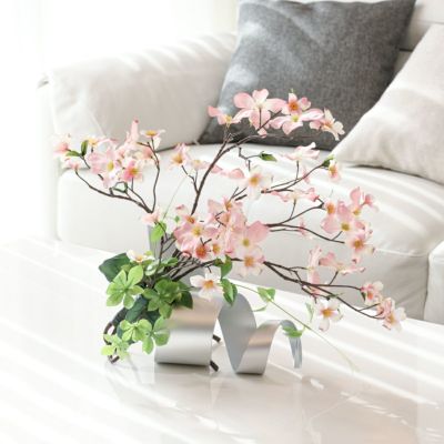 【30%OFF】《オンライン限定》 ハナミズキ アレンジメント [WEB373A] アーティフィシャルフラワー 造花