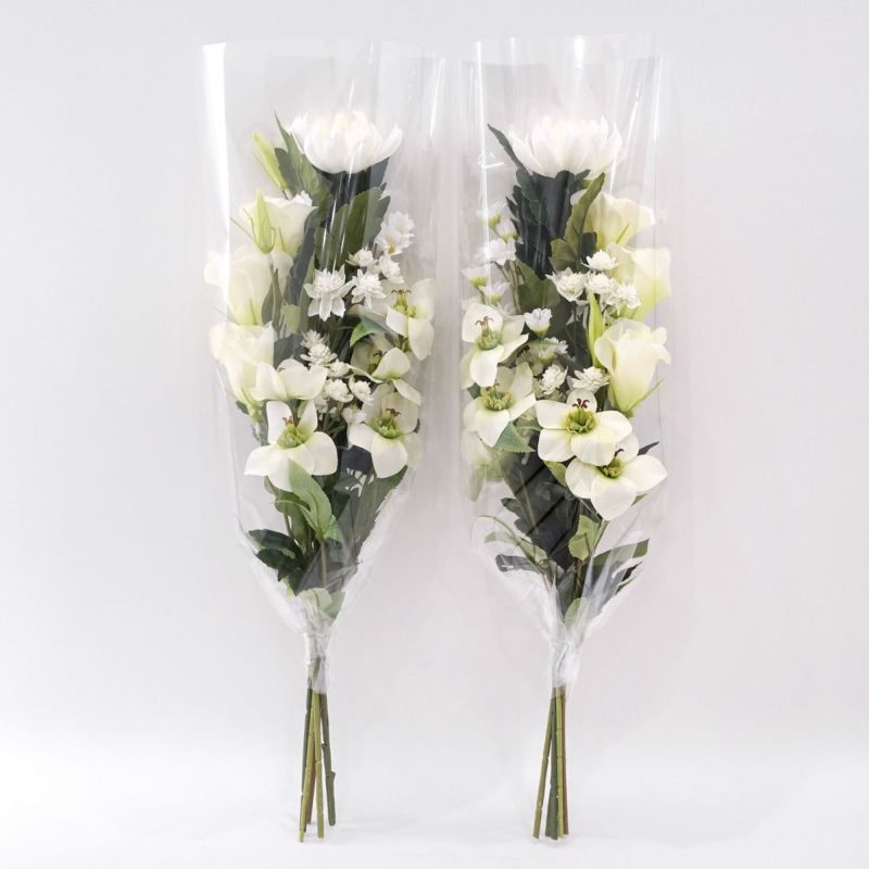 《オンライン限定》 お供え 仏壇 花束 2束セット 対 [WEB334B]