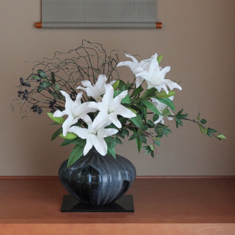 カサブランカリリー アレンジメント [P-11B]