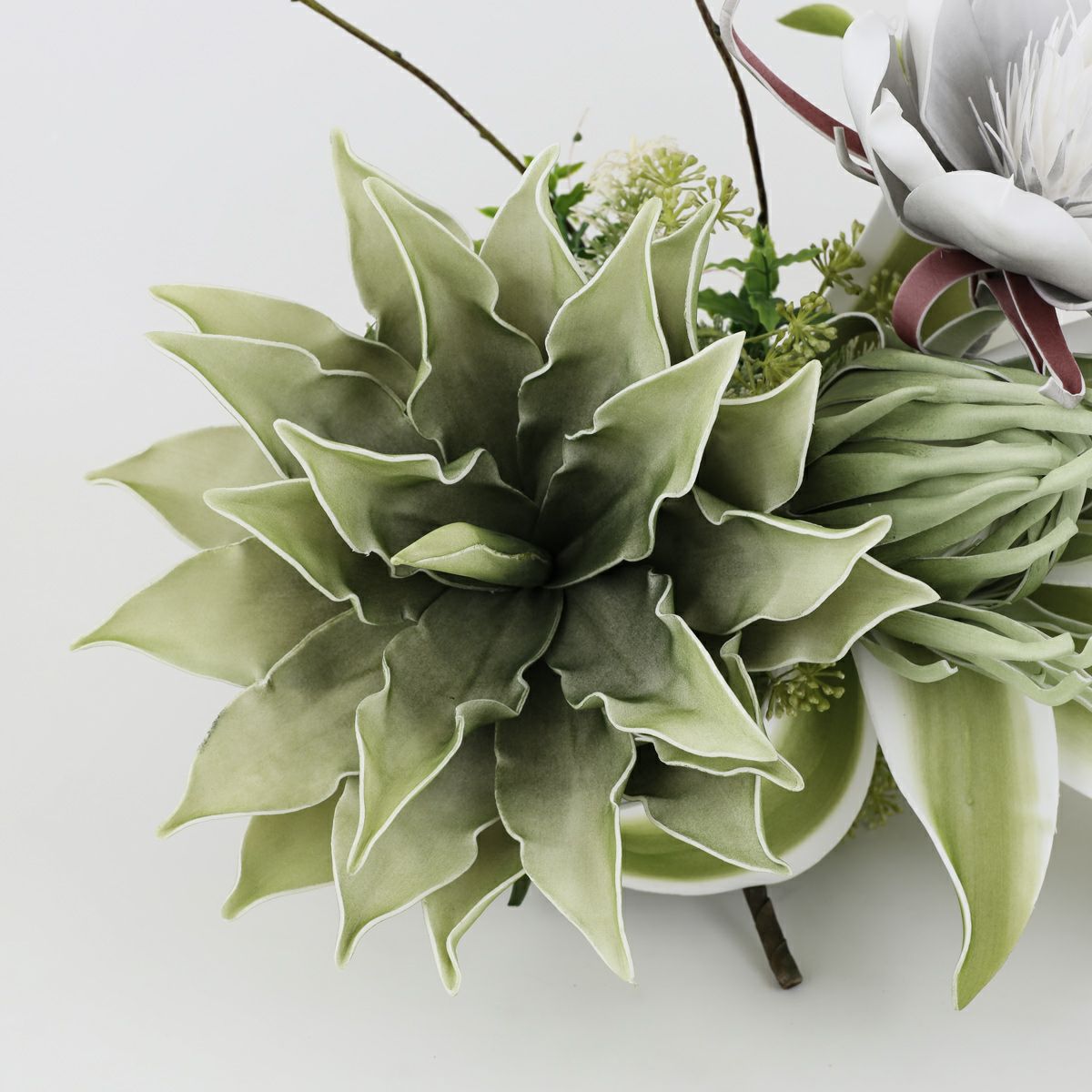セピアフラワー グリーンフラワー アレンジメント [50]