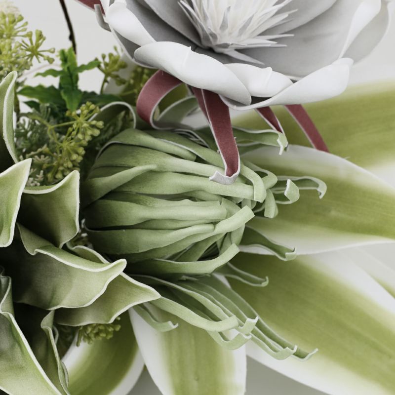 セピアフラワー グリーンフラワー アレンジメント [50]