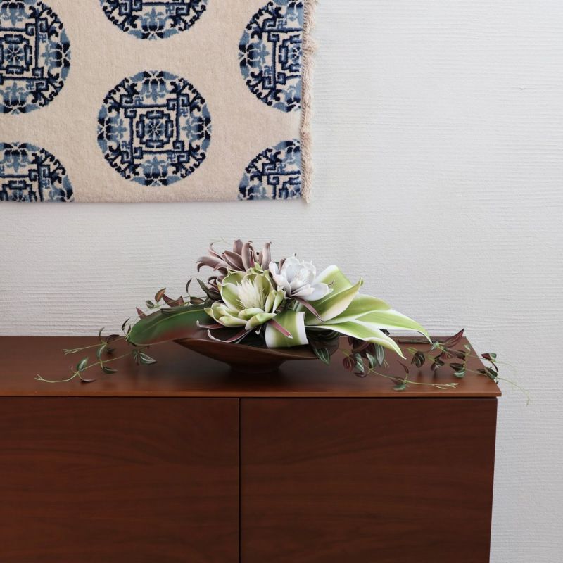 セピアフラワー グリーンフラワー アレンジメント [51]