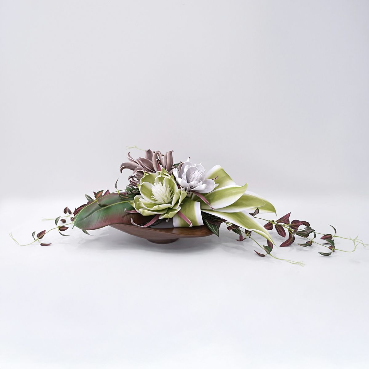 セピアフラワー グリーンフラワー アレンジメント [51]