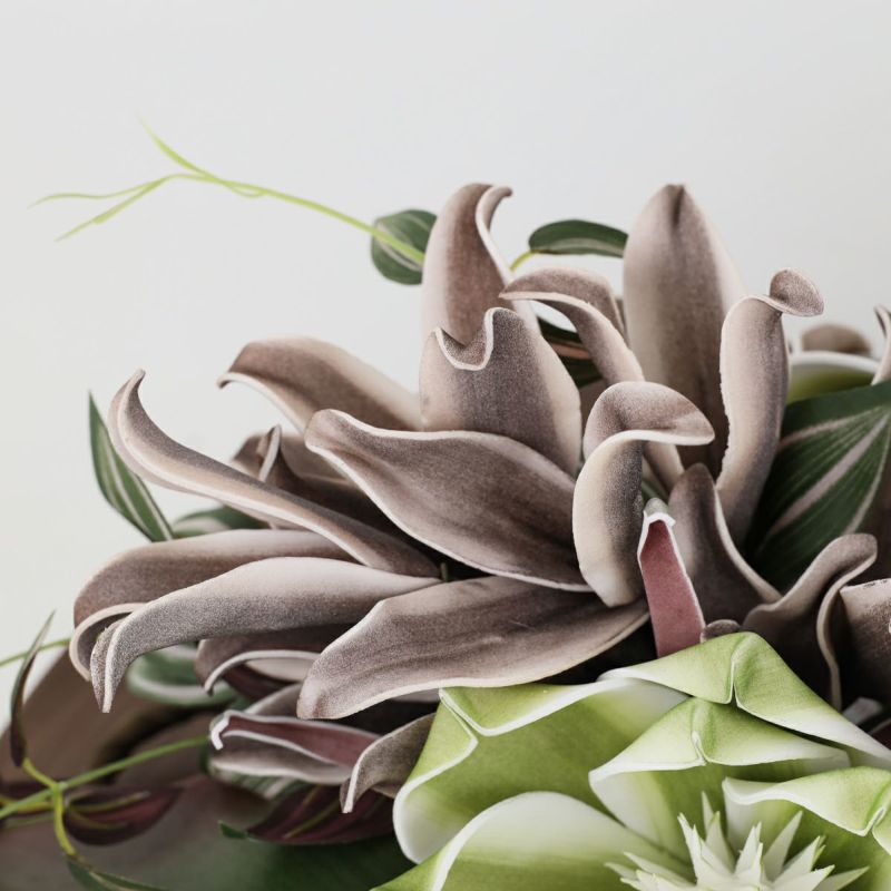 セピアフラワー グリーンフラワー アレンジメント [51]