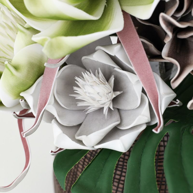 セピアフラワー グリーンフラワー アレンジメント [52]