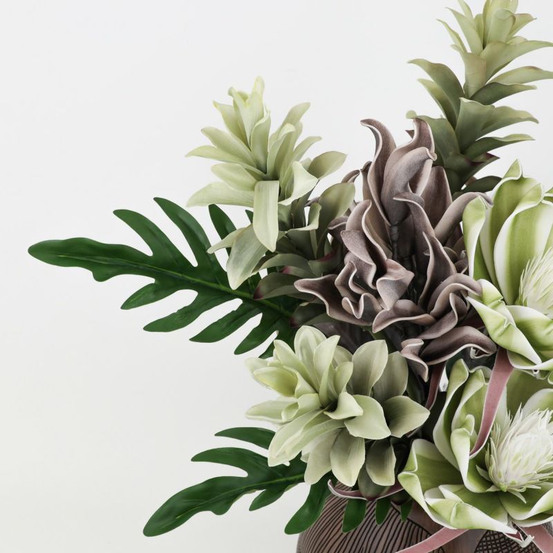 セピアフラワー グリーンフラワー アレンジメント [52]