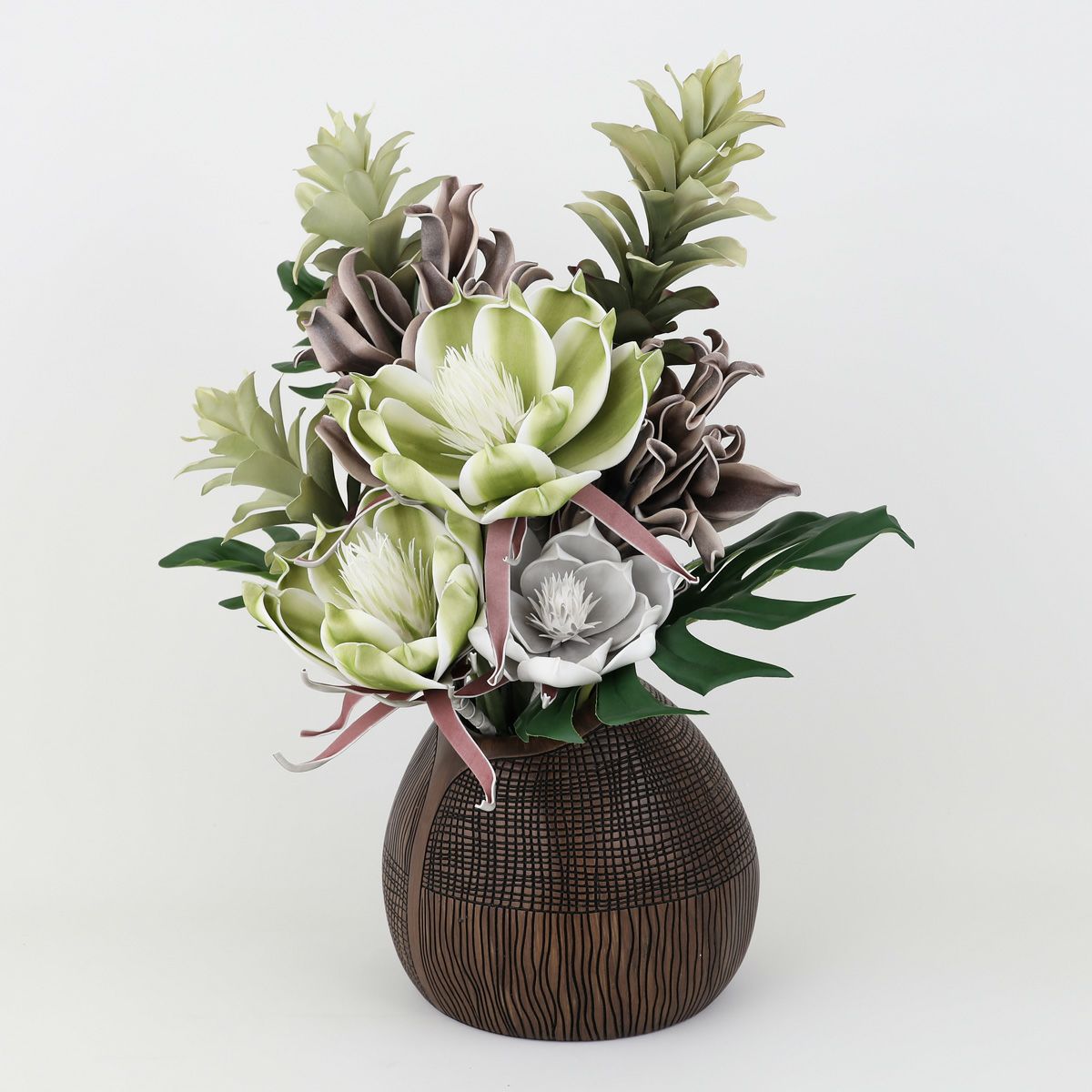 セピアフラワー グリーンフラワー アレンジメント [52]