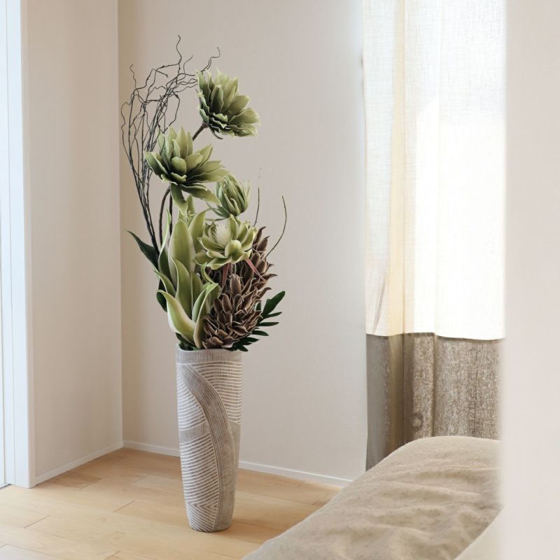 セピアフラワー グリーンフラワー アレンジメント [53]