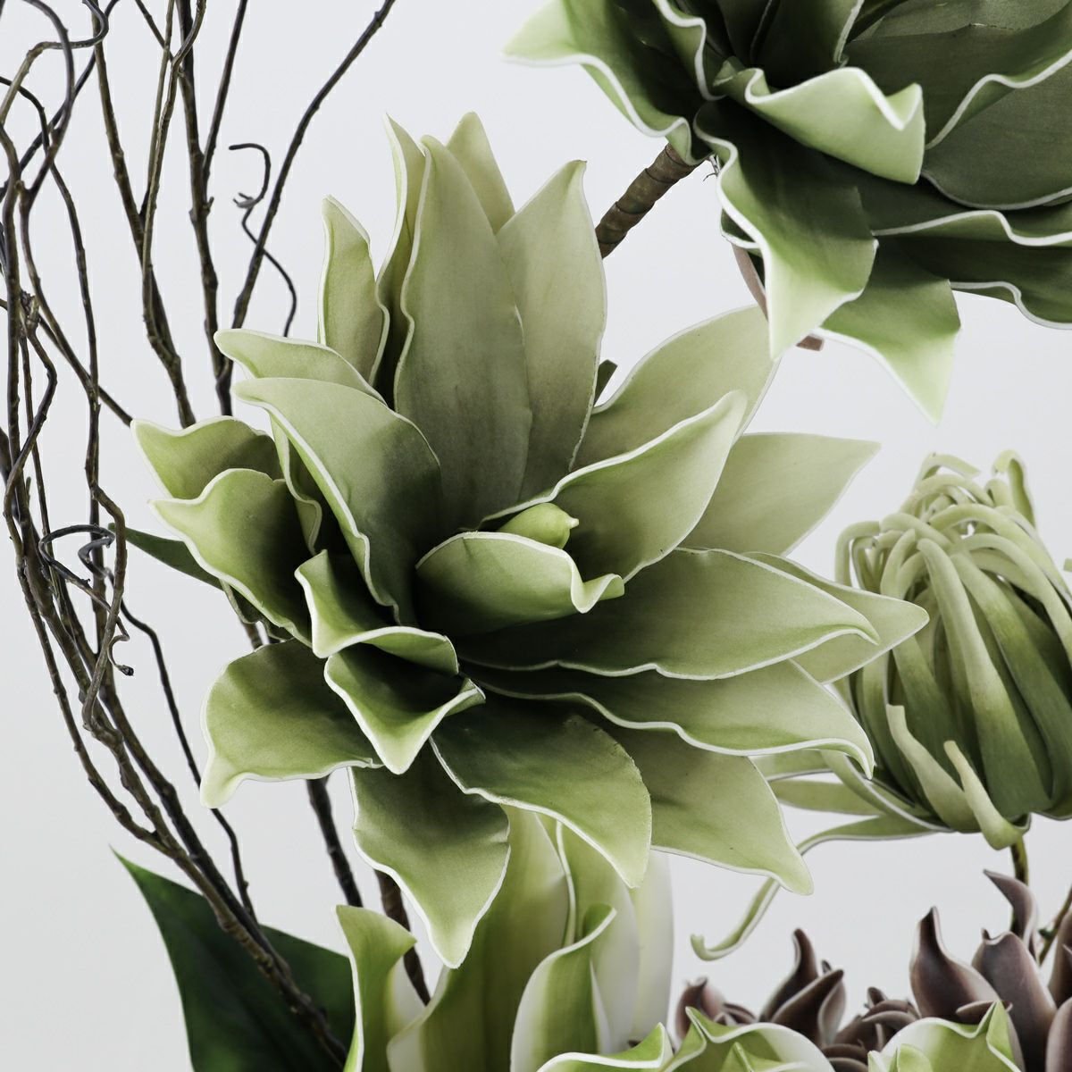 セピアフラワー グリーンフラワー アレンジメント [53]