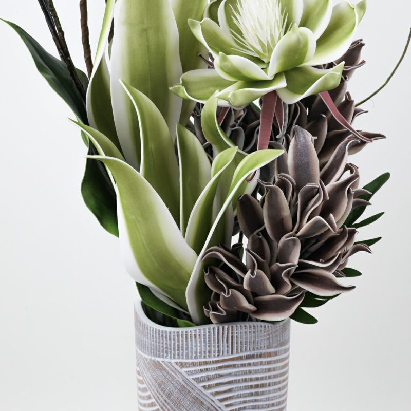 セピアフラワー グリーンフラワー アレンジメント [53]