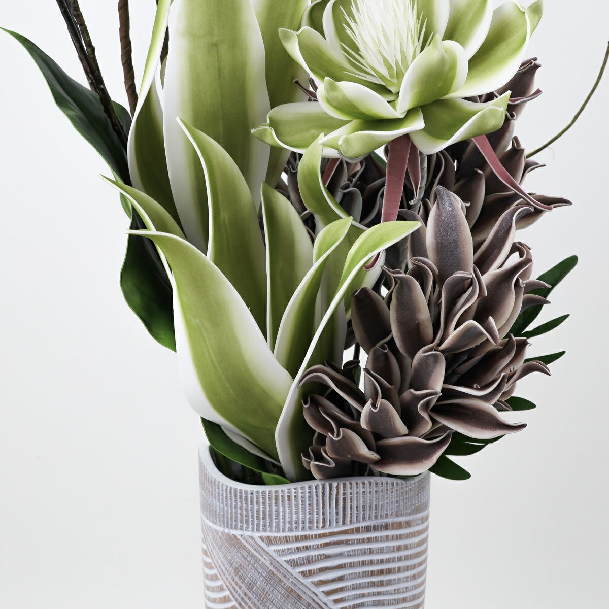 セピアフラワー グリーンフラワー アレンジメント [53]