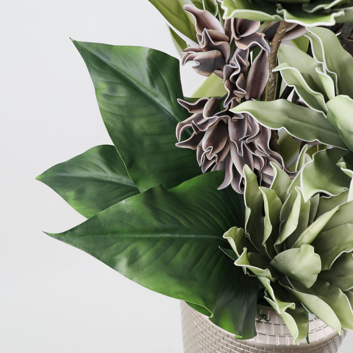 セピアフラワー グリーンフラワー アレンジメント [P-12]