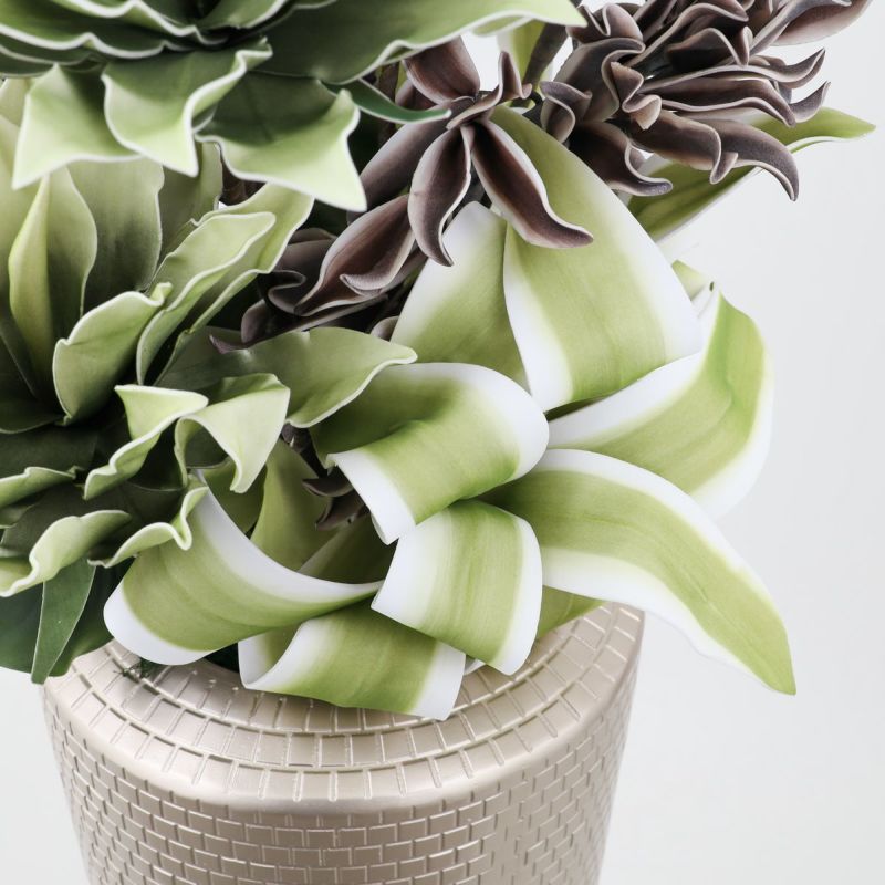 セピアフラワー グリーンフラワー アレンジメント [P-12]