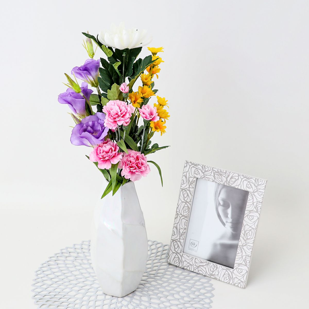 お供え 仏壇 花束 2束セット 対 [WEB333C]