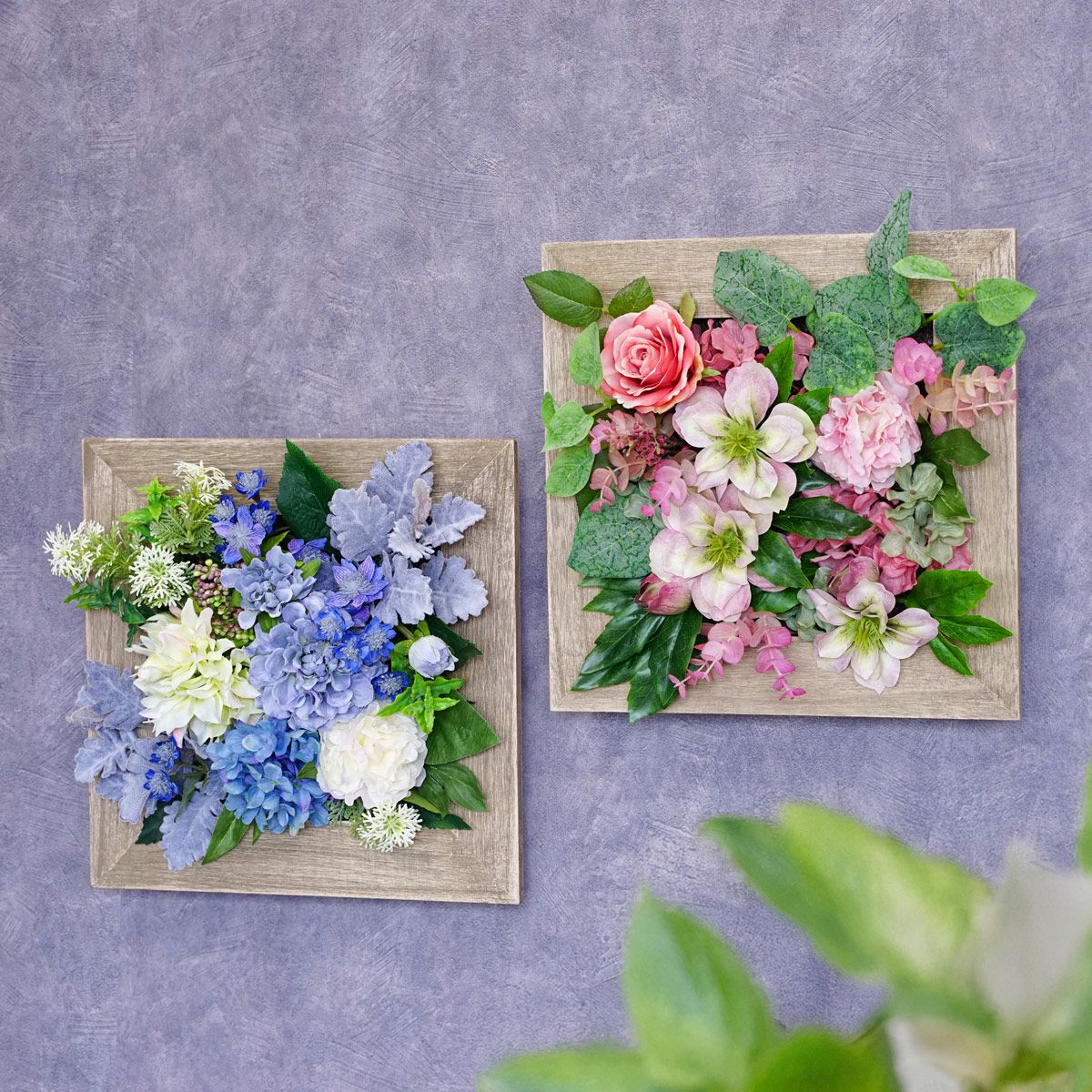 クリスマスローズ ピオニー フレーム アレンジメント [WEB550][WEB551]