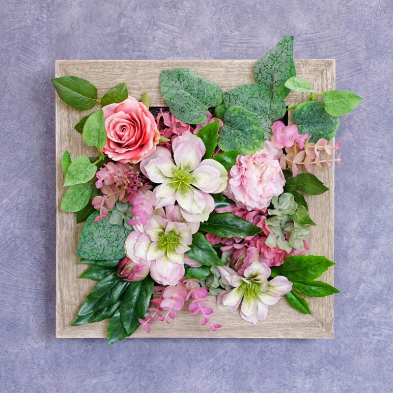 クリスマスローズ ピオニー フレーム アレンジメント [WEB550][WEB551]