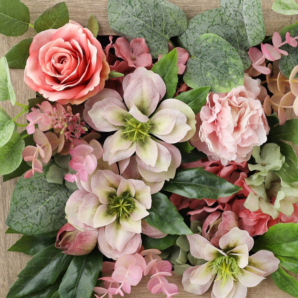 クリスマスローズ ピオニー フレーム アレンジメント [WEB550][WEB551]