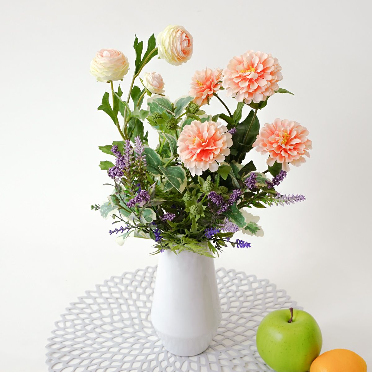 オンライン限定》 6月のブーケ ラナンキュラス＆ジニア [WEB563]