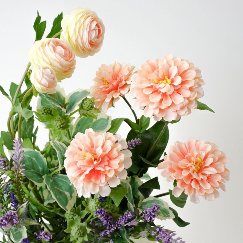 オンライン限定》 6月のブーケ ラナンキュラス＆ジニア [WEB563]